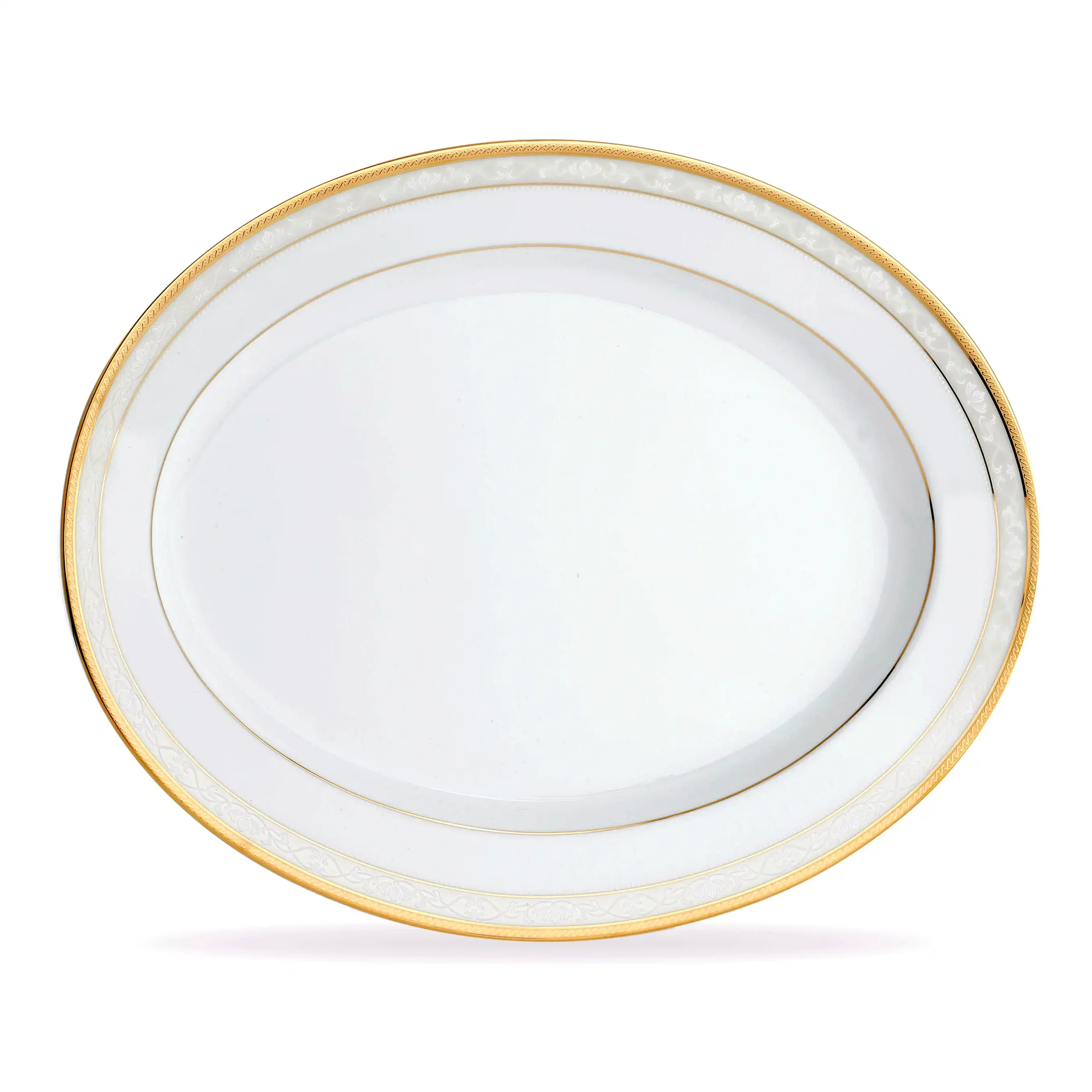 Noritake HAMPSHIRE GOLD 皿 4枚セット　２種類（8枚） Hampshire Gold - Noritake