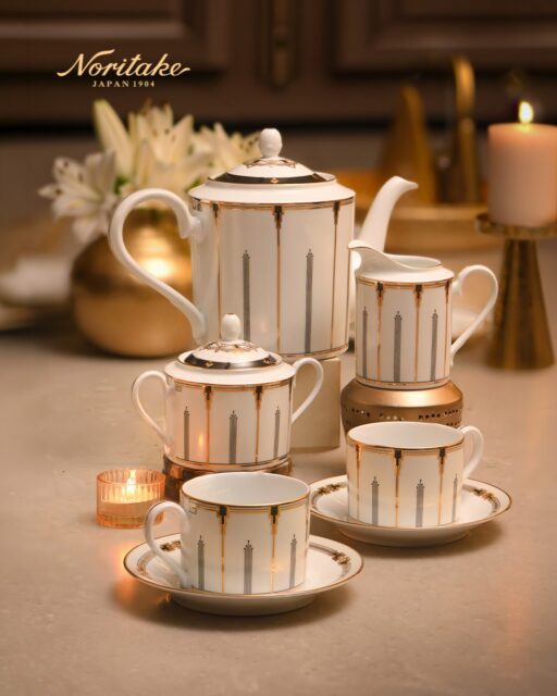 Some of the best Diwali moments begin over a cup of tea.
The Empire Gold Tea Set by Noritake brings black, white and gold to the table, for slow conversations, warm laughter and celebrations shared with the people who matter.
A thoughtful Diwali gift for the ones who make every celebration special.

#Noritake #DiwaliGifting #LuxuryGifting
Diwali gifting | luxury Diwali gifts | premium Diwali gifts | Diwali gift ideas | tea set gifting | luxury tea set | fine porcelain | gold tea set | gifts for family | festive gifting | Noritake India | Corporate gifting